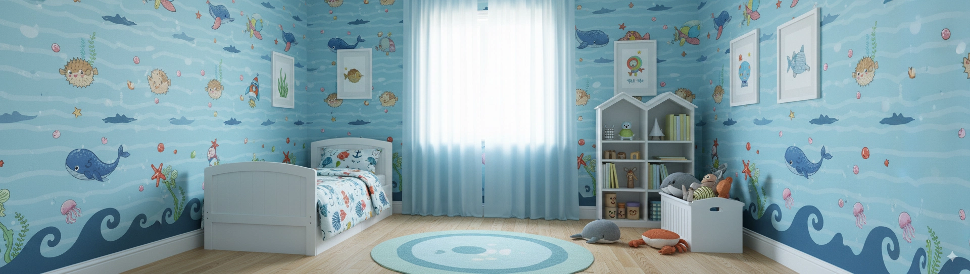 Peel and stick nature wallpaper